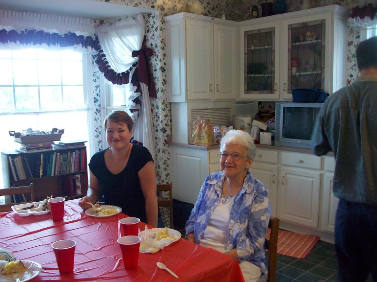 Paulina Bounds our newest Melvin Jones Fellow and Marilyn Allison.